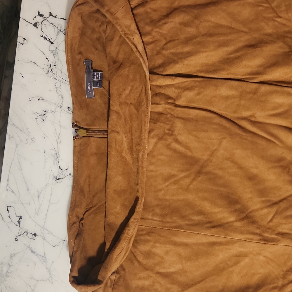 Vince suede skirt